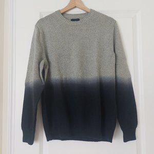 American Eagle Outfitters Pullover L Dark Blue/Gray Gradient